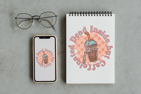 Dead Inside but Caffeinated Sublimation Sublimation Jagonath Roy 