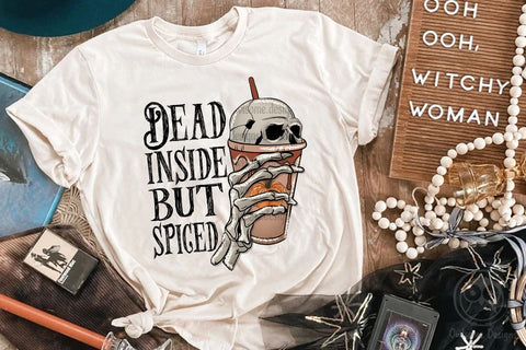 Dead Inside But Spiced Sublimation Design Sublimation LAM HOANG THUY 
