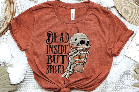 Dead Inside But Spiced Sublimation Design Sublimation LAM HOANG THUY 