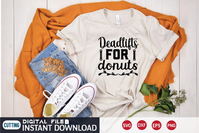deadlifts for donuts svg SVG designer krishna 