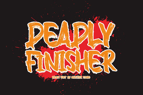 DEADLY FINISHER SVG Willetter Studio 