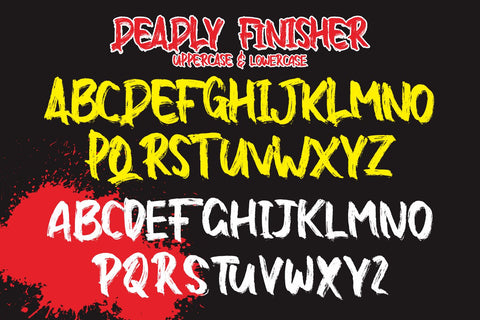 DEADLY FINISHER SVG Willetter Studio 