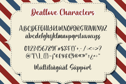 Deallove Font Abo Daniel Studio 