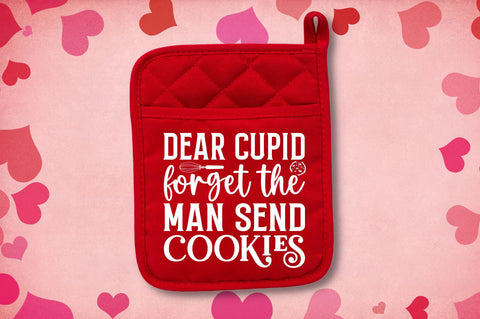 Dear cupid forget the man send cookies SVG SVG Regulrcrative 