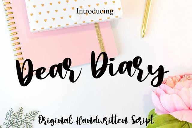 Dear Diary Font Supersemar Letter 
