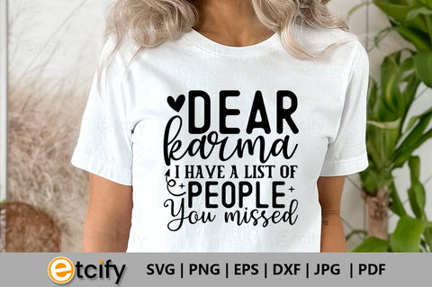 Dear karma, i have a list of people you missed SVG SVG etcify 