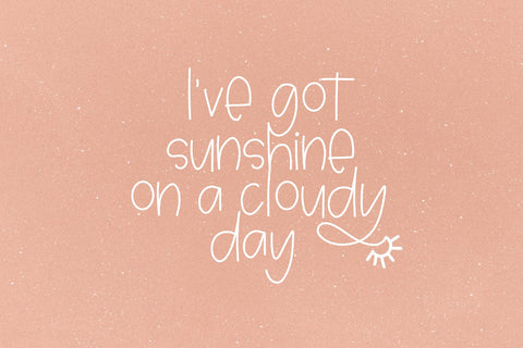 Dear May - Fun Font with Doodles! Font KA Designs 