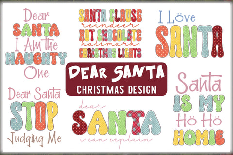 Dear Santa Christmas Sublimation Bundle Sublimation Jagonath Roy 