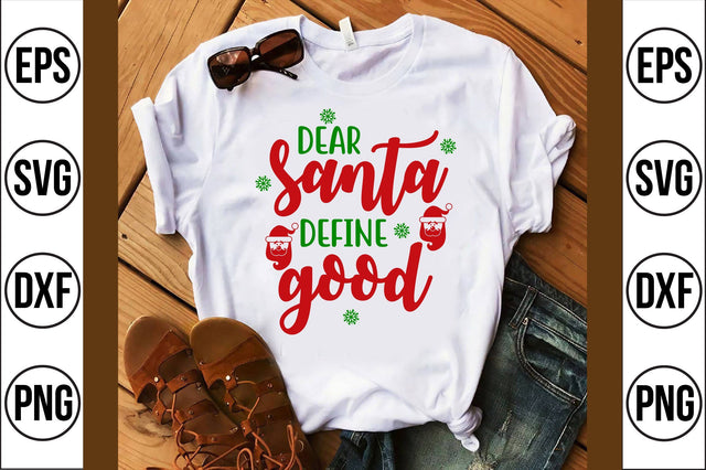 dear santa define good svg SVG shah alam 