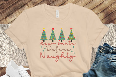 Dear Santa Define Naughty SVG Design SVG SVGista 