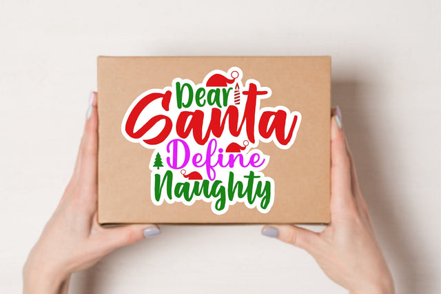 Dear Santa Define Naughty SVG nirmal108roy 