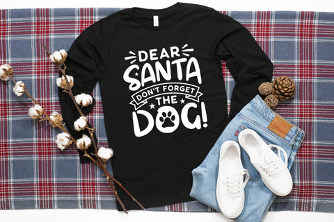 Dear Santa Don't Forget the Dog, Christmas SVG SVG CraftLabSVG 