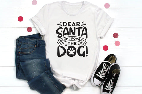 Dear Santa Don't Forget the Dog, Christmas SVG SVG CraftLabSVG 
