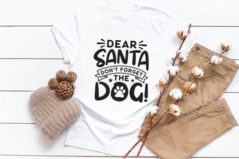 Dear Santa Don't Forget the Dog, Christmas SVG SVG CraftLabSVG 