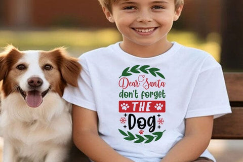 Dear Santa Dont Forget The Dog SVG Angelina750 