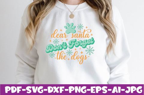 dear santa don't forget the dogs SVG farhad farhad 