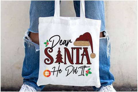 Dear Santa Funny Christmas Sublimation Sublimation Jagonath Roy 