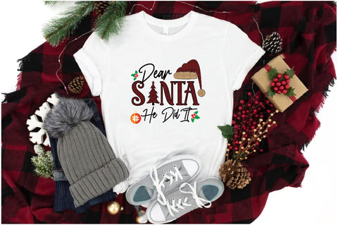 Dear Santa Funny Christmas Sublimation Sublimation Jagonath Roy 