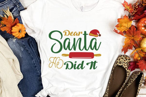 Dear Santa He Did It SVG Angelina750 