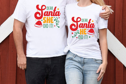 Dear Santa He Did It SVG, Christmas SVG SVG CraftLabSVG 