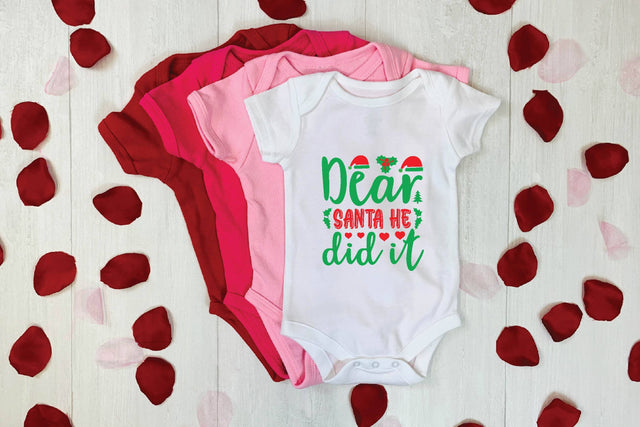 Dear Santa he did it SVG SVG BB Type Studios 