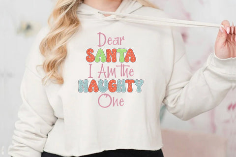 Dear Santa I Am the Naughty One PNG Sublimation Jagonath Roy 