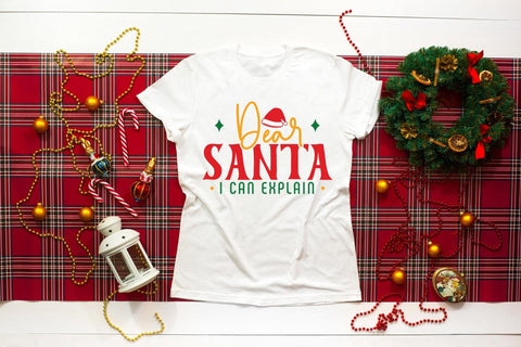 Dear Santa I Can Explain - Christmas SVG SVG CraftLabSVG 