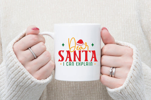 Dear Santa I Can Explain - Christmas SVG SVG CraftLabSVG 