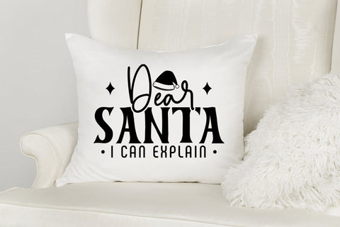 Dear Santa I Can Explain - Christmas SVG SVG CraftLabSVG 