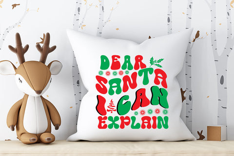 Dear Santa I Can Explain Retro SVG SVG Rafiqul20606 