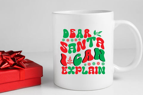 Dear Santa I Can Explain Retro SVG SVG Rafiqul20606 