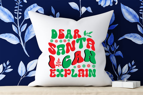 Dear Santa I Can Explain Retro SVG SVG Rafiqul20606 