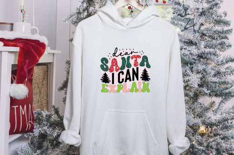dear santa i can explain Sublimation SVGArt 