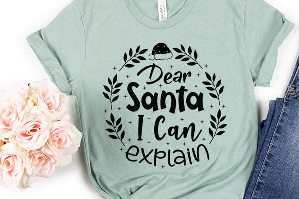 Dear Santa I Can Explain SVG Angelina750 