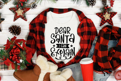 Dear Santa I Can Explain SVG Cut File SVG dapiyupi store 