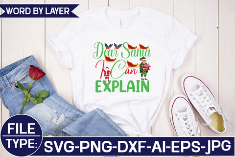 Dear Santa I Can Explain SVG Cut File SVG Studio Innate 