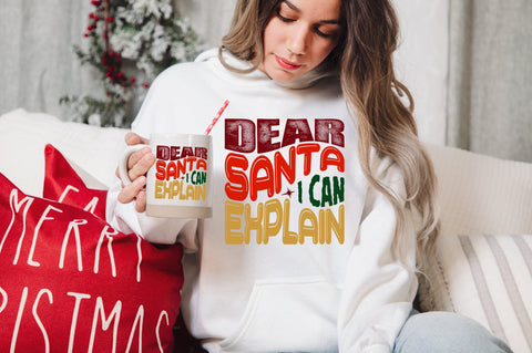 Dear Santa I Can Explain SVG nirmal108roy 
