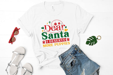 Dear Santa I Deserve More Puppies, Christmas Dog SVG SVG CraftLabSVG 