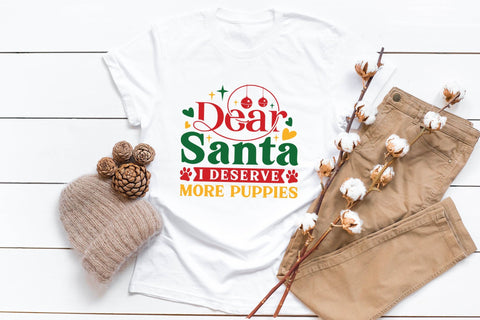 Dear Santa I Deserve More Puppies, Christmas Dog SVG SVG CraftLabSVG 