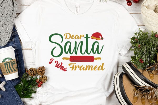 Dear Santa I Was Framed SVG Angelina750 