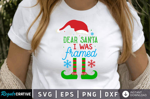 Dear santa i was SVG Design SVG Regulrcrative 