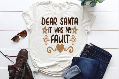 Dear Santa, It Was my Brother's Fault SVG thesvgfactory 