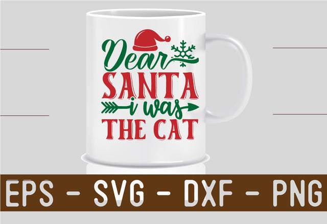 Dear-Santa-It-Was-The-cat SVG SVG CraftingStudio 