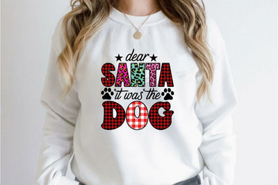 dear santa it was the do Sublimation SVGArt 