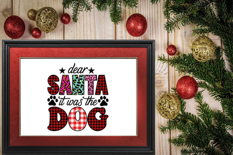 dear santa it was the do Sublimation SVGArt 