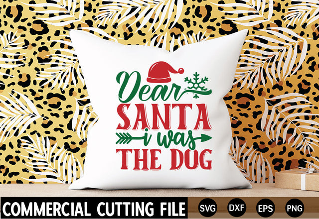 Dear-Santa-It-Was-The-Dog SVG SVG CraftingStudio 