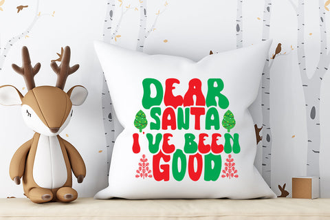 Dear Santa I've Been Good Retro SVG SVG Rafiqul20606 