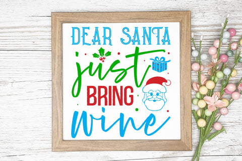 Dear santa just SVG Design SVG Regulrcrative 