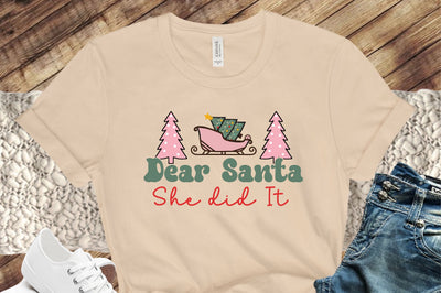 Dear Santa She did It SVG Design SVG SVGista 