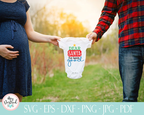 Dear Santa Svg, funny christmas svg, kids christmas svg, holiday svg, naughty list svg, santa baby, christmas svg file, Cricut or Silhouette SVG MyDesiredSVG 